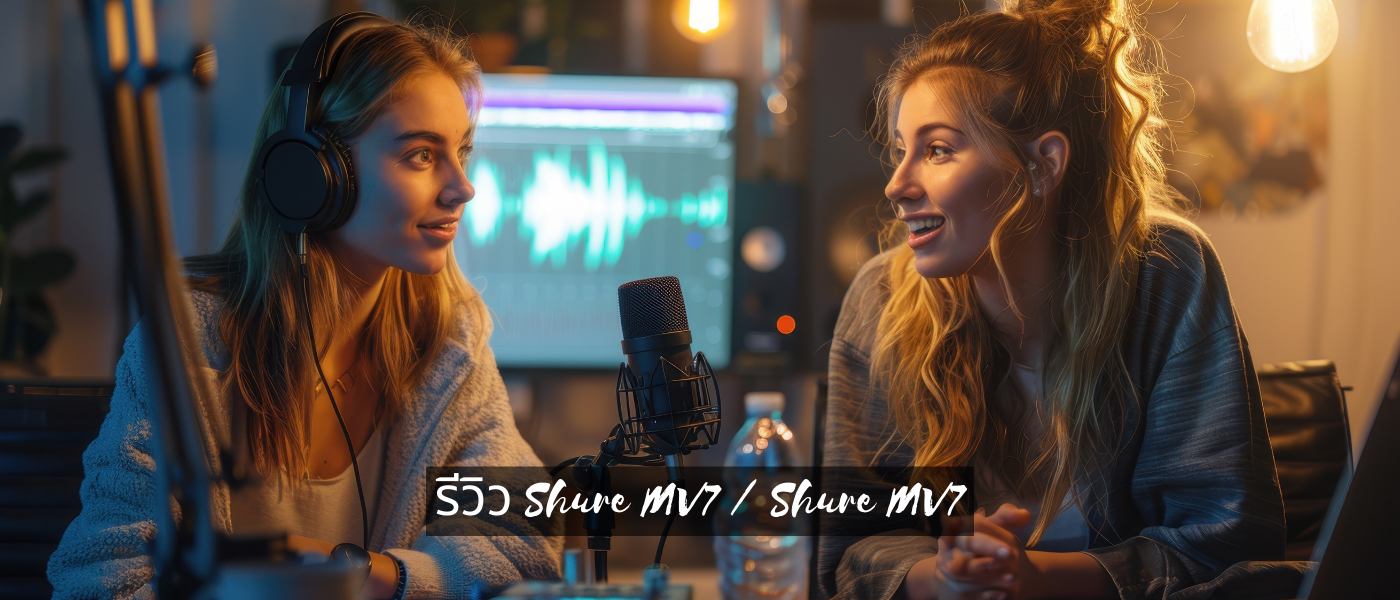 รีวิว Shure MV7 Shure MV7